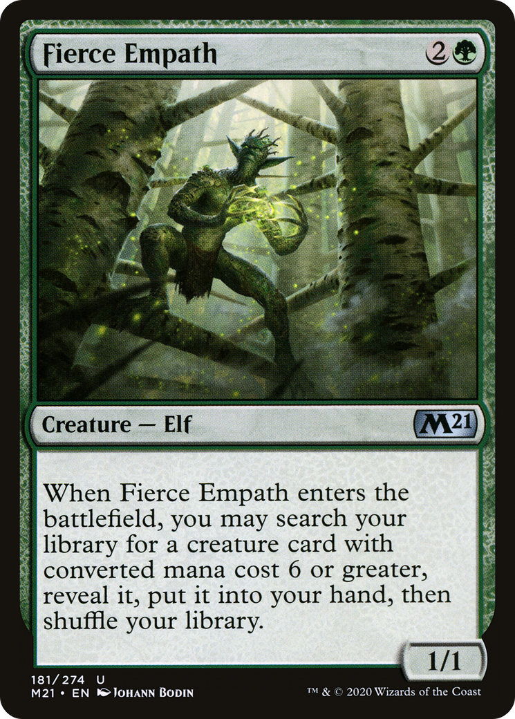 Fierce Empath (M21-181) [Core Set 2021]