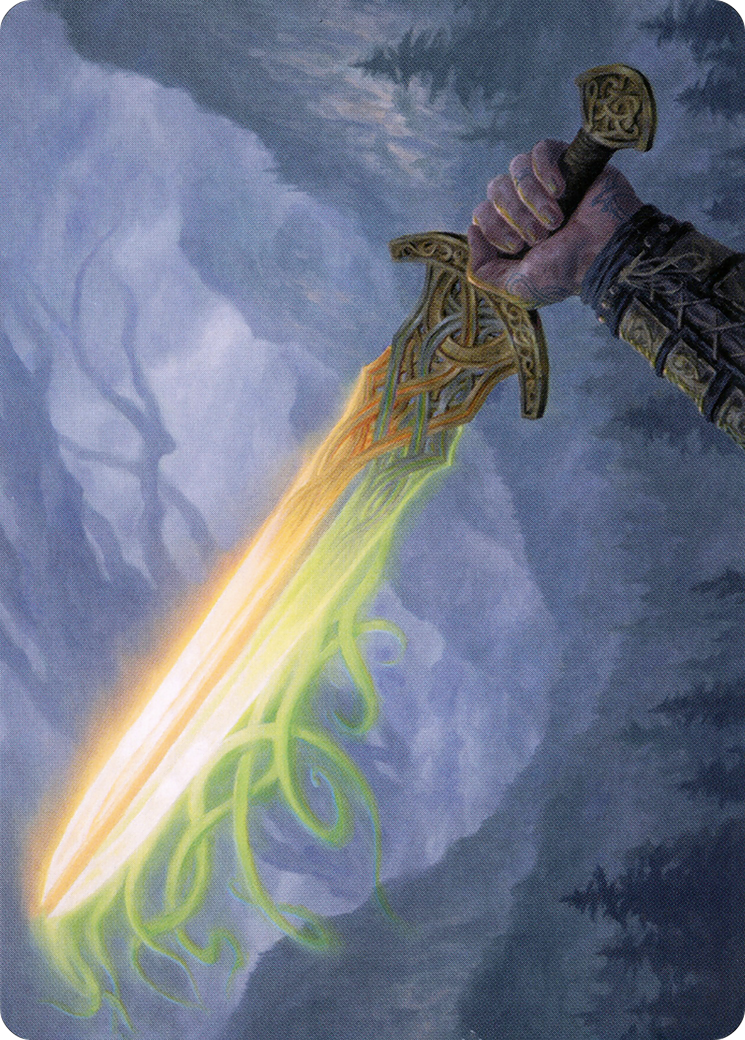 Sword of Hearth and Home // Sword of Hearth and Home (AMH2-064) (Borderless) [Modern Horizons 2 Art Series]
