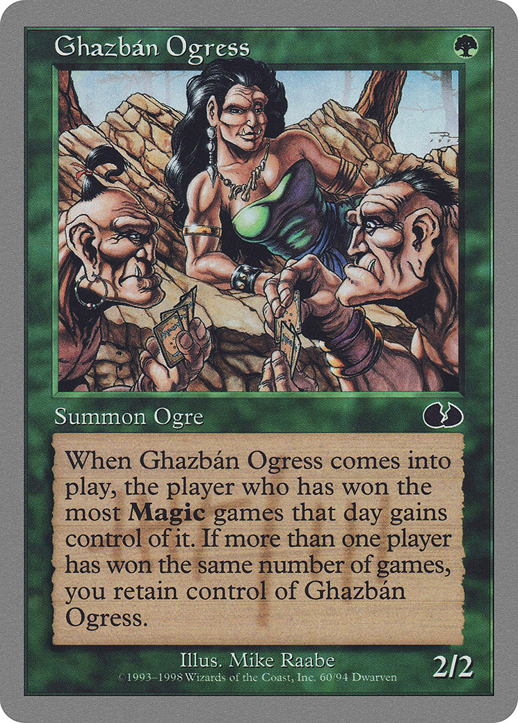 Ghazban Ogress (UGL-060) [Unglued]