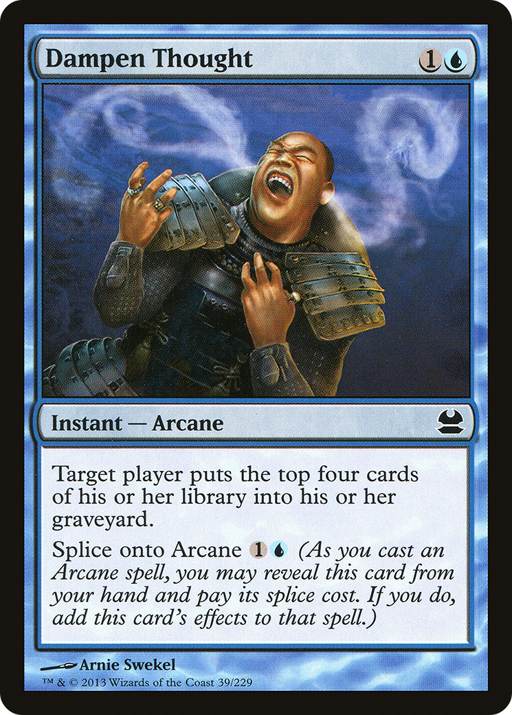 Dampen Thought (MMA-039) [Modern Masters] Foil