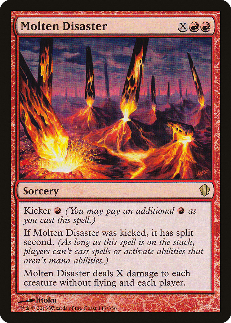 Molten Disaster (C13-117) [Commander 2013]