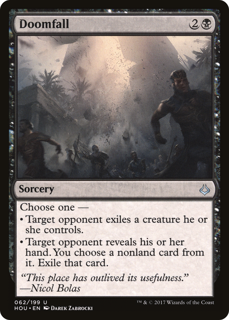 Doomfall (HOU-062) [Hour of Devastation] Foil