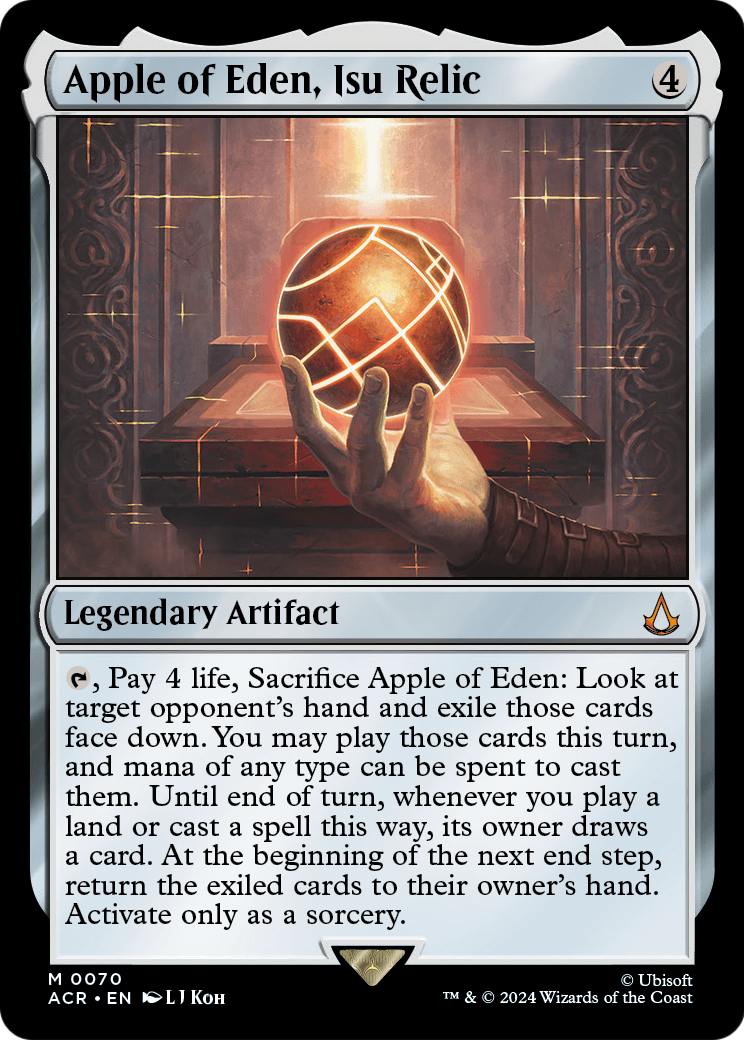 Apple of Eden, Isu Relic (ACR-070) [Assassin's Creed]