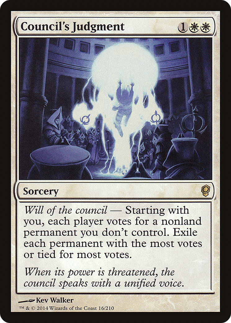 Council's Judgment (CNS-016) [Conspiracy] Foil