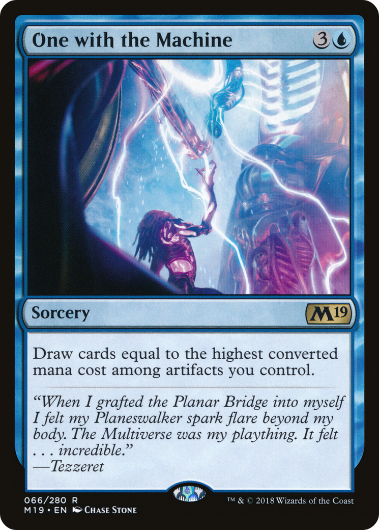 One with the Machine (M19-066) [Core Set 2019] Foil