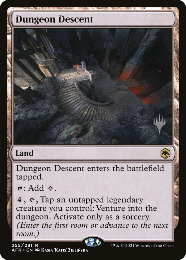 Dungeon Descent (PPAFR-255) [Promo Pack: Adventures in the Forgotten Realms Promos]
