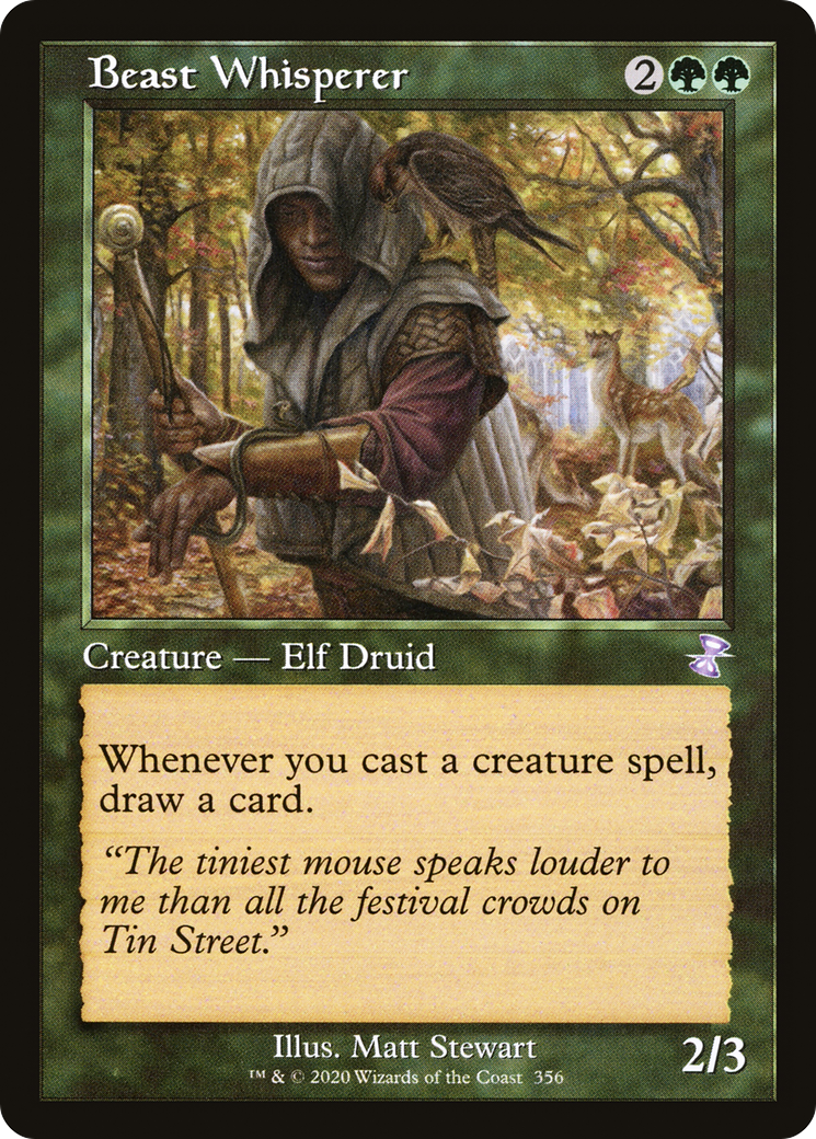 Beast Whisperer (TSR-356) [Time Spiral Remastered] Foil