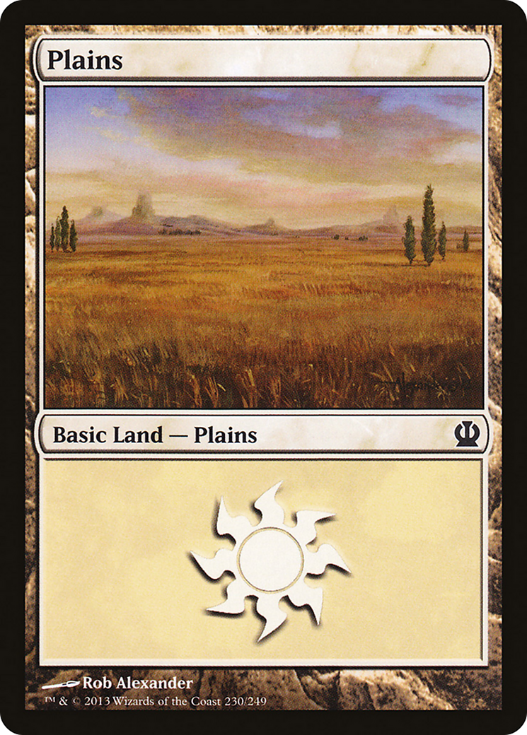 Plains (THS-230) [Theros]