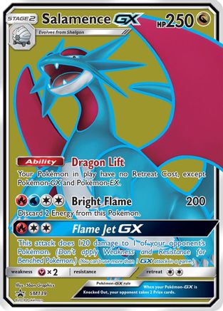 Salamence GX - SM139 (SM139/248) [SM Promos] Holofoil - Promo