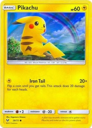 Pikachu (Water Web Holo) (028/73) [Miscellaneous Cards & Products] Holofoil - Promo