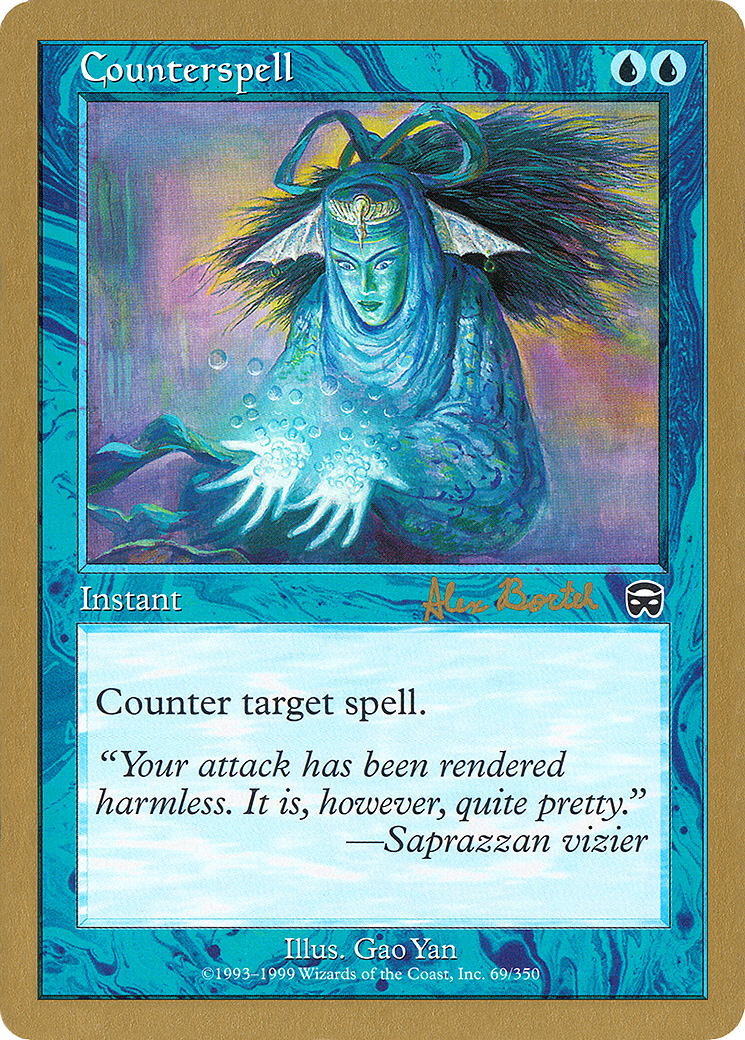 Counterspell - 2001 Alex Borteh (MMQ) [World Championship Decks 2001]