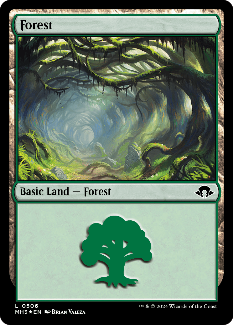 Forest (MH3-506) (Ripple Foil) [Modern Horizons 3] Foil