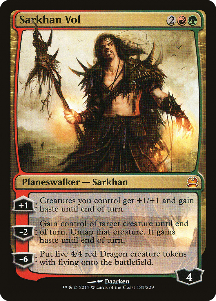 Sarkhan Vol (MMA-183) [Modern Masters] Foil