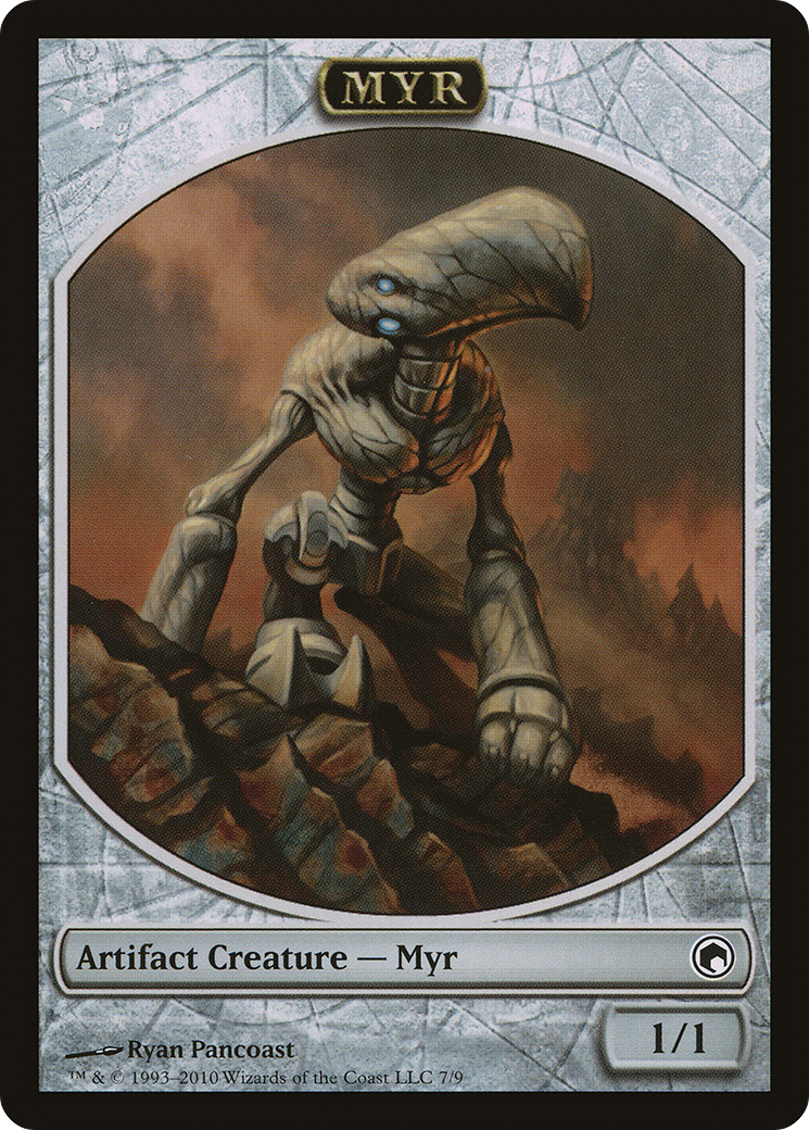 Myr Token (SOM-007) [Scars of Mirrodin Tokens]