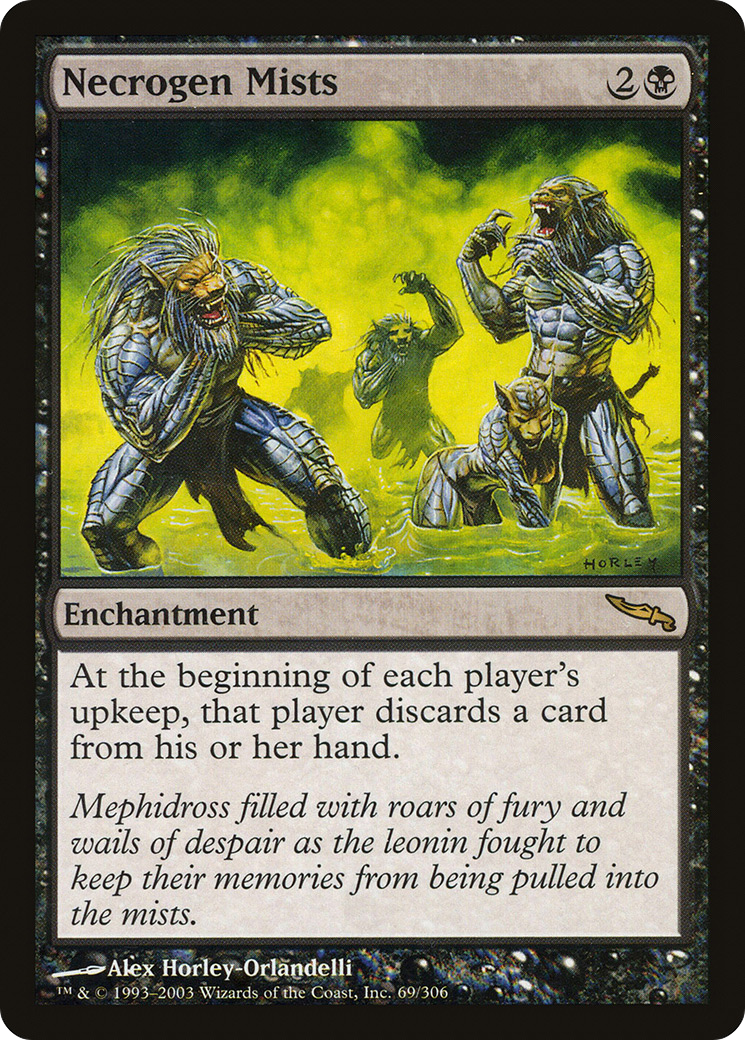 Necrogen Mists (MRD-069) [Mirrodin] Foil