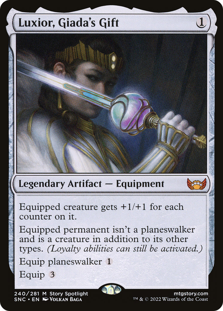 Luxior, Giada's Gift (SNC-240) [Streets of New Capenna] Foil