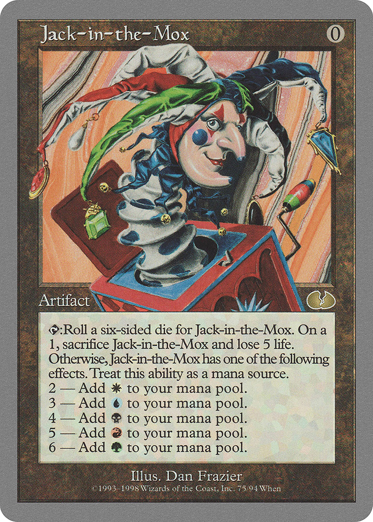 Jack-in-the-Mox (UGL-075) [Unglued]