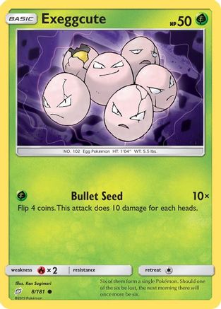Exeggcute (008/181) [SM  Team Up] - Common