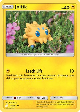 Joltik (047/181) [SM  Team Up] Reverse Holofoil - Common