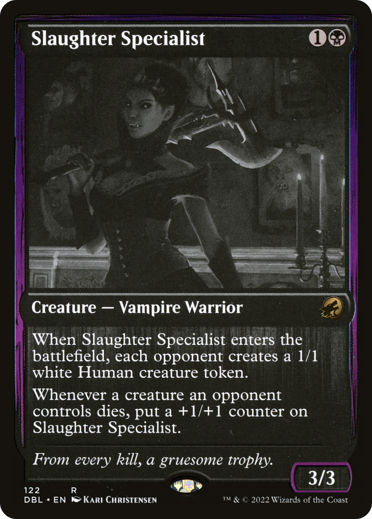 Slaughter Specialist (DBL-122) [Innistrad: Double Feature] Foil