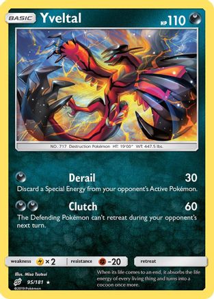 Yveltal (095/181) [SM  Team Up] Holofoil - Holo Rare