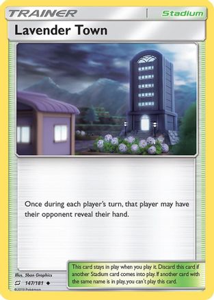 Lavender Town (147/181) [SM  Team Up] - Uncommon