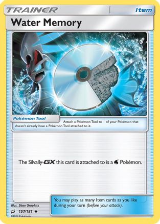 Water Memory (157/181) [SM  Team Up] - Uncommon