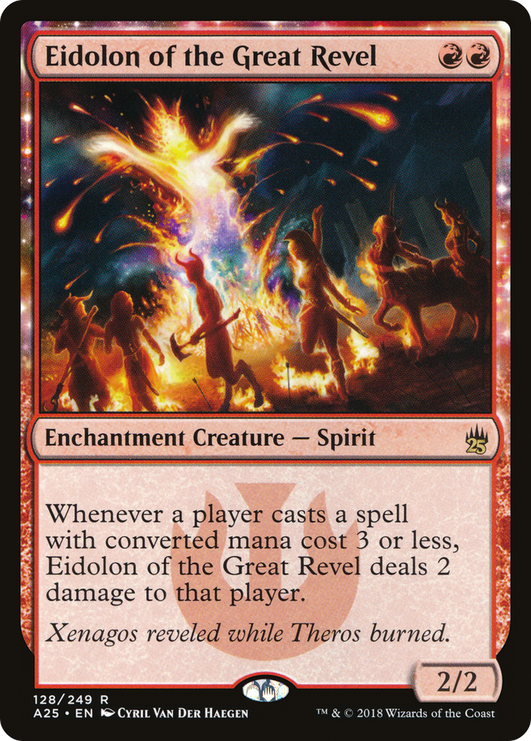 Eidolon of the Great Revel (A25-128) [Masters 25] Foil