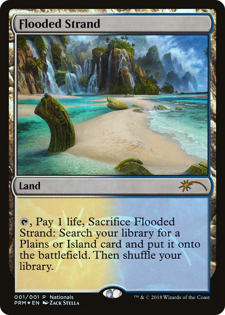 Flooded Strand (UMP-001) [Nationals Promos] Foil