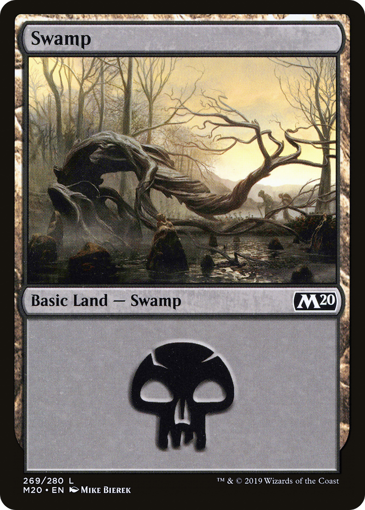 Swamp (M20-269) [Core Set 2020] Foil