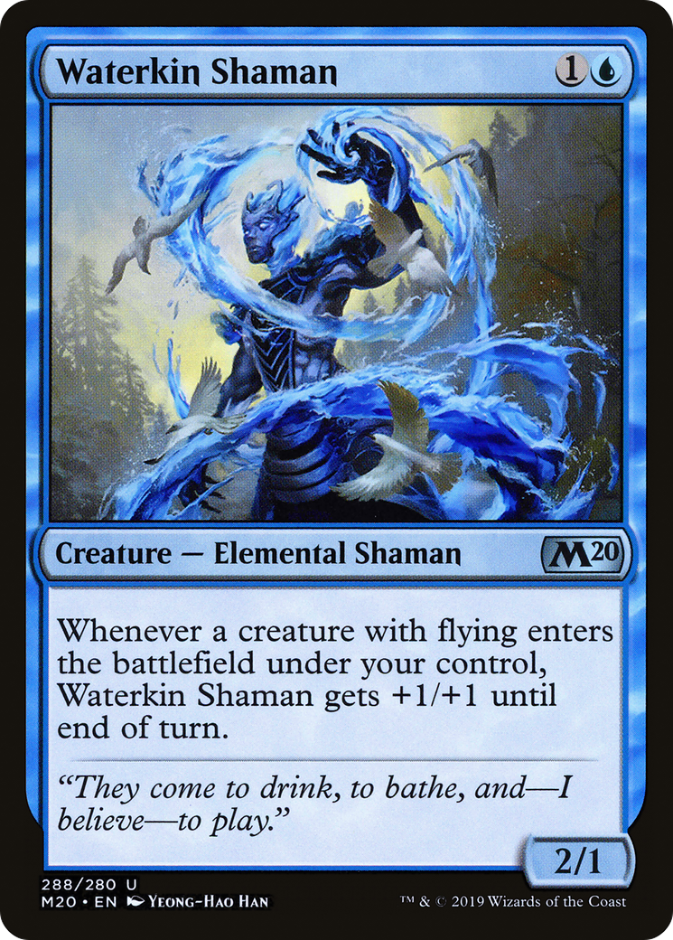 Waterkin Shaman (M20-288) [Core Set 2020]