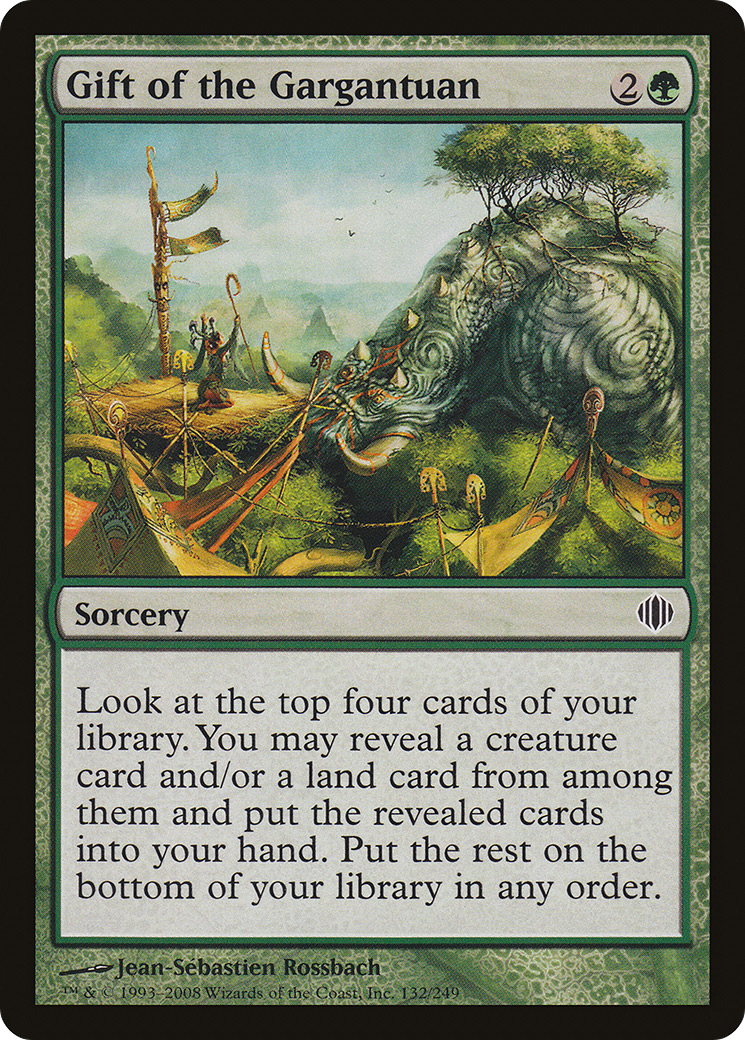 Gift of the Gargantuan (ALA-132) [Shards of Alara]