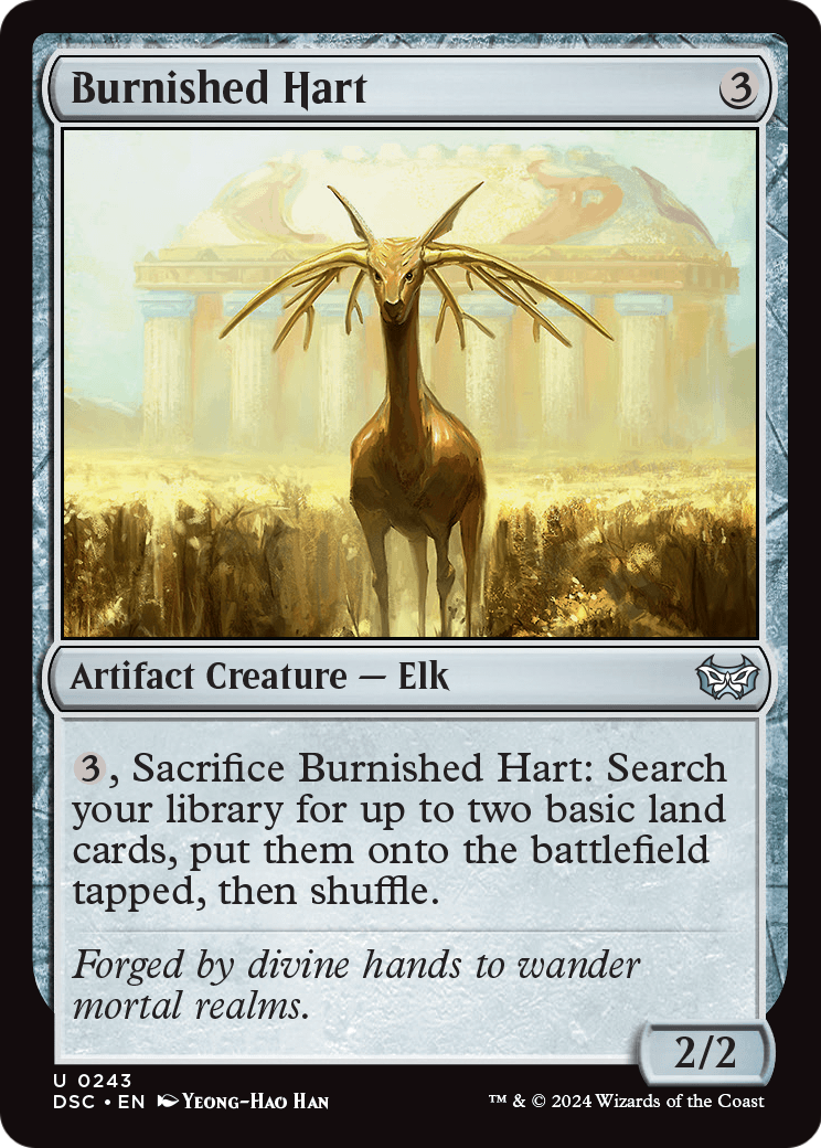 Burnished Hart (DSC-243) [Duskmourn: House of Horror Commander]