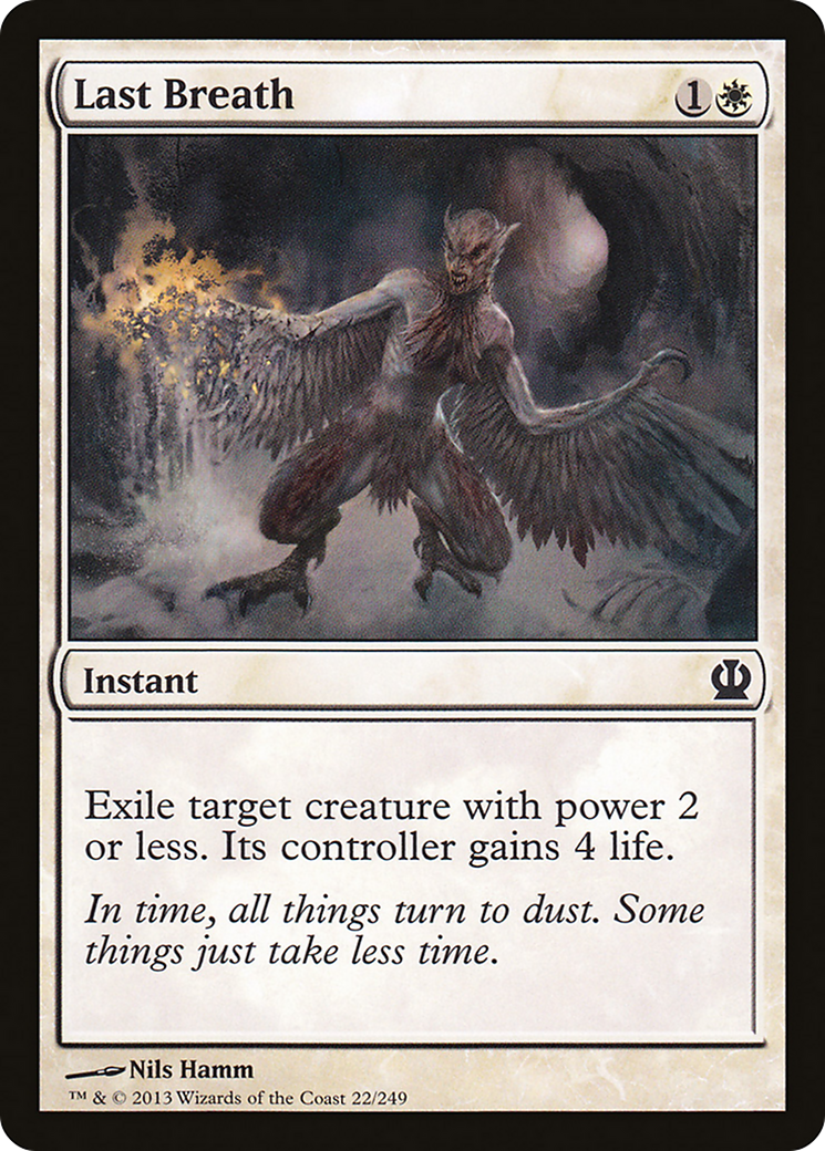 Last Breath (THS-022) [Theros] Foil