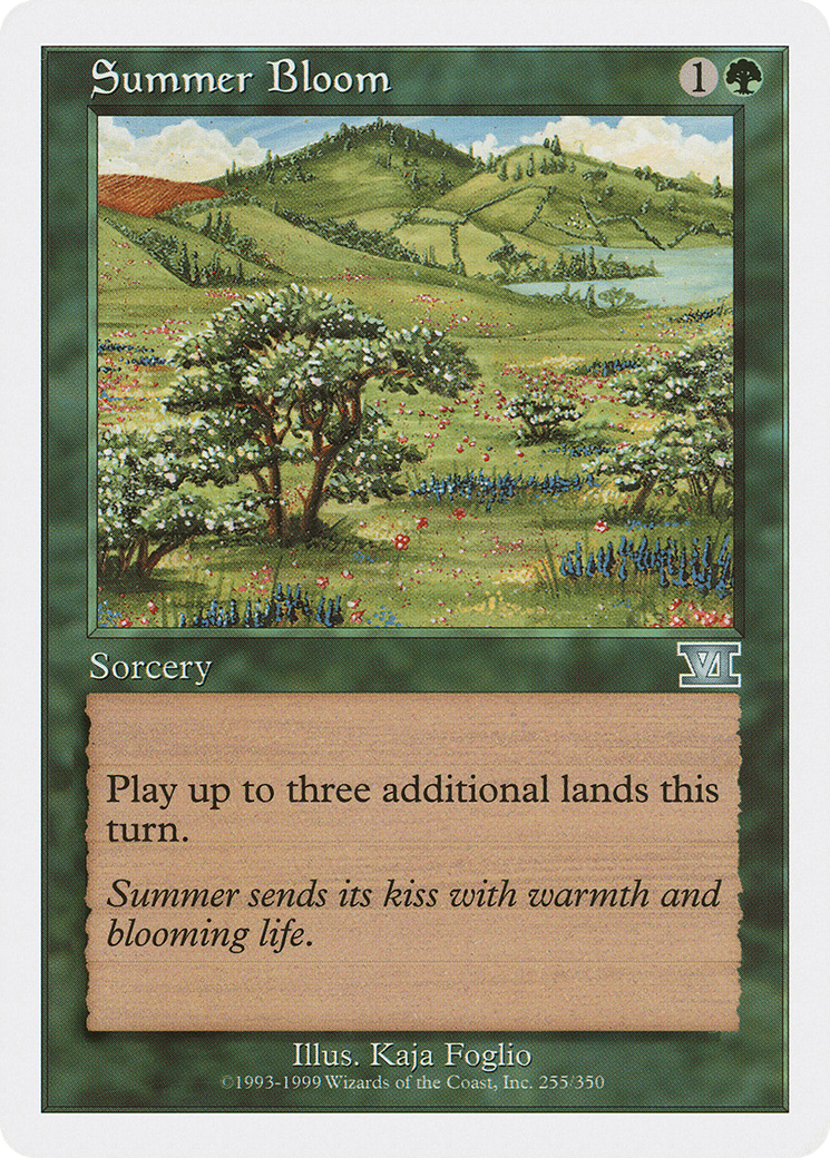 Summer Bloom (6ED-255) [Classic Sixth Edition]