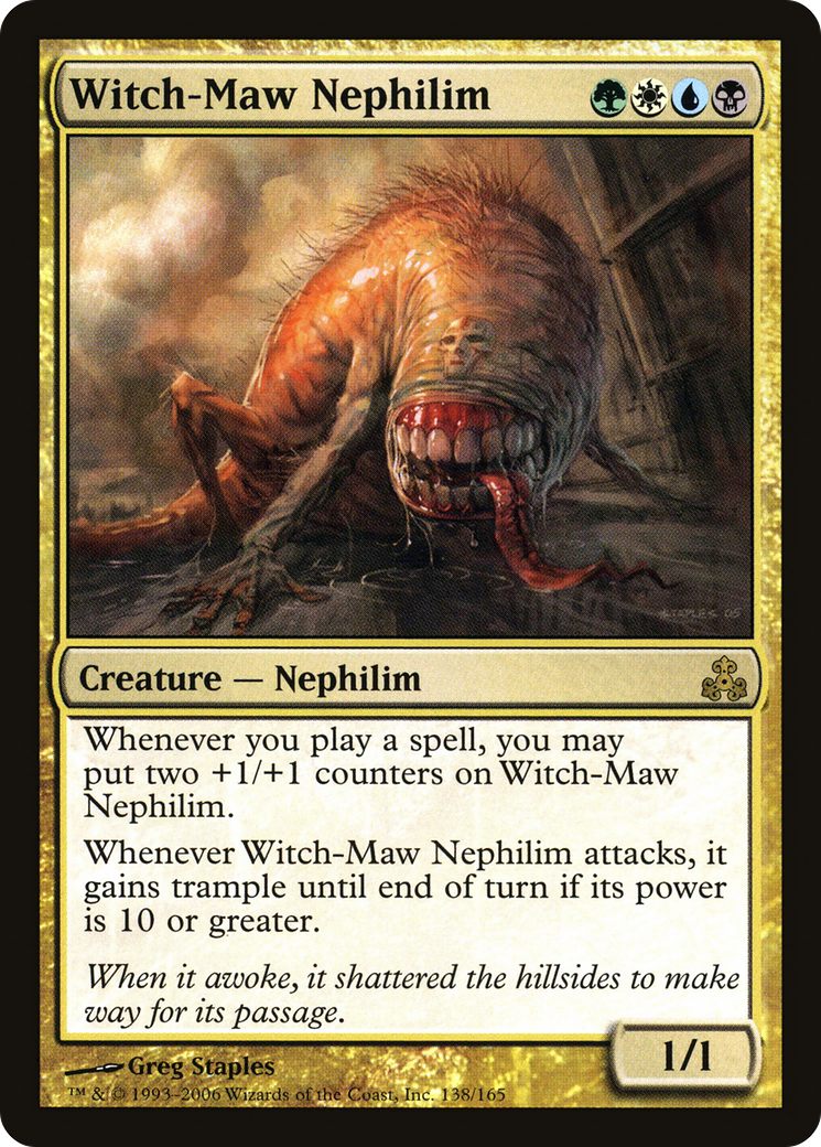 Witch-Maw Nephilim (GPT-138) [Guildpact] Foil