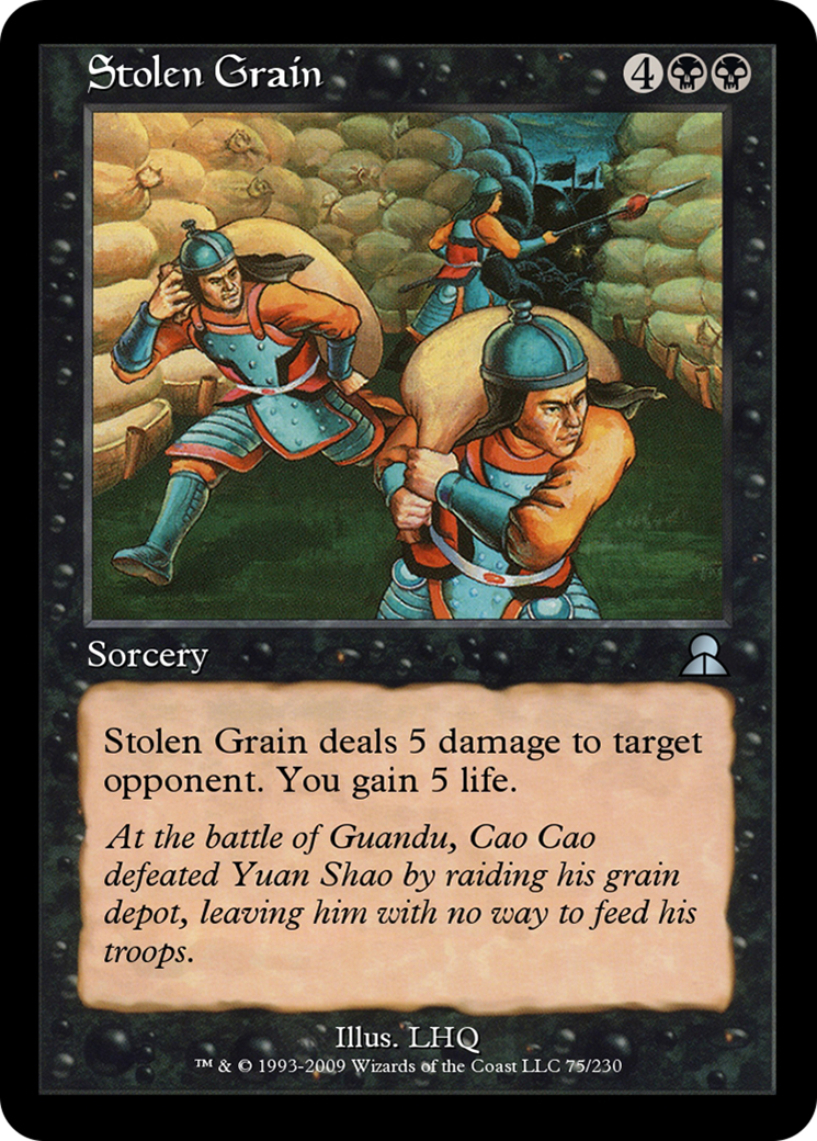 Stolen Grain (ME3-075) [Masters Edition III] Foil