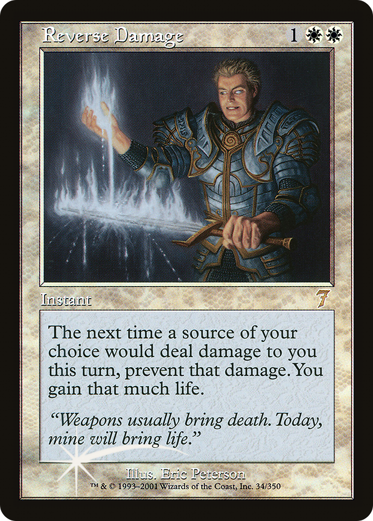 Reverse Damage (7ED-34★) [7th Edition]