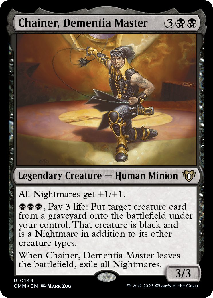 Chainer, Dementia Master (CMM-144) [Commander Masters]