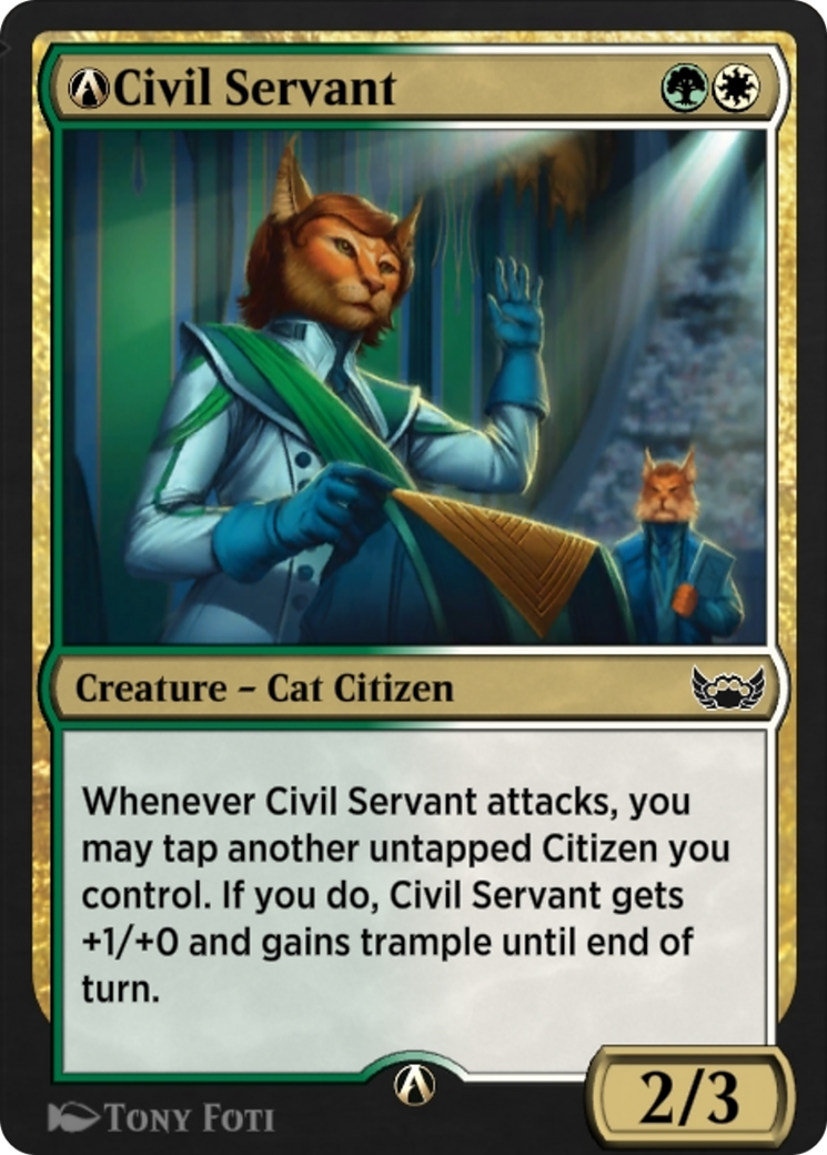 A-Civil Servant (SNC-A-176) [Streets of New Capenna]
