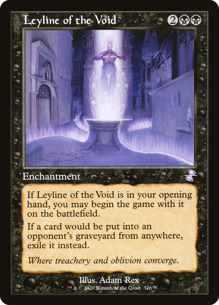 Leyline of the Void (TSR-326) [Time Spiral Remastered] Foil