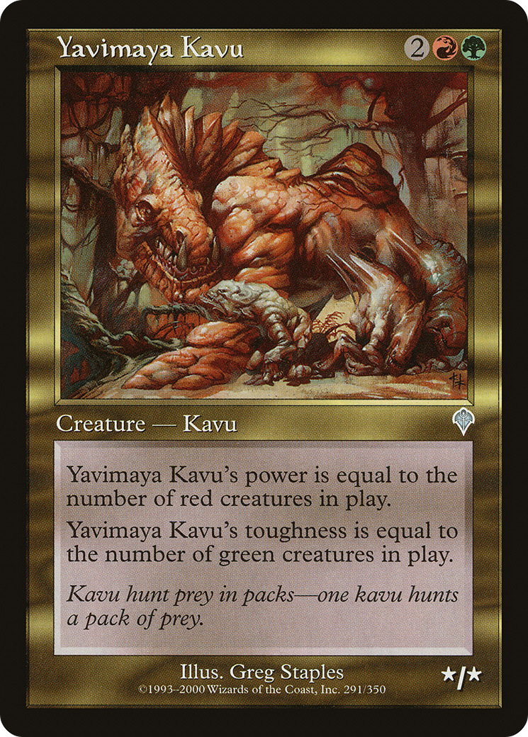 Yavimaya Kavu (INV-291) [Invasion]