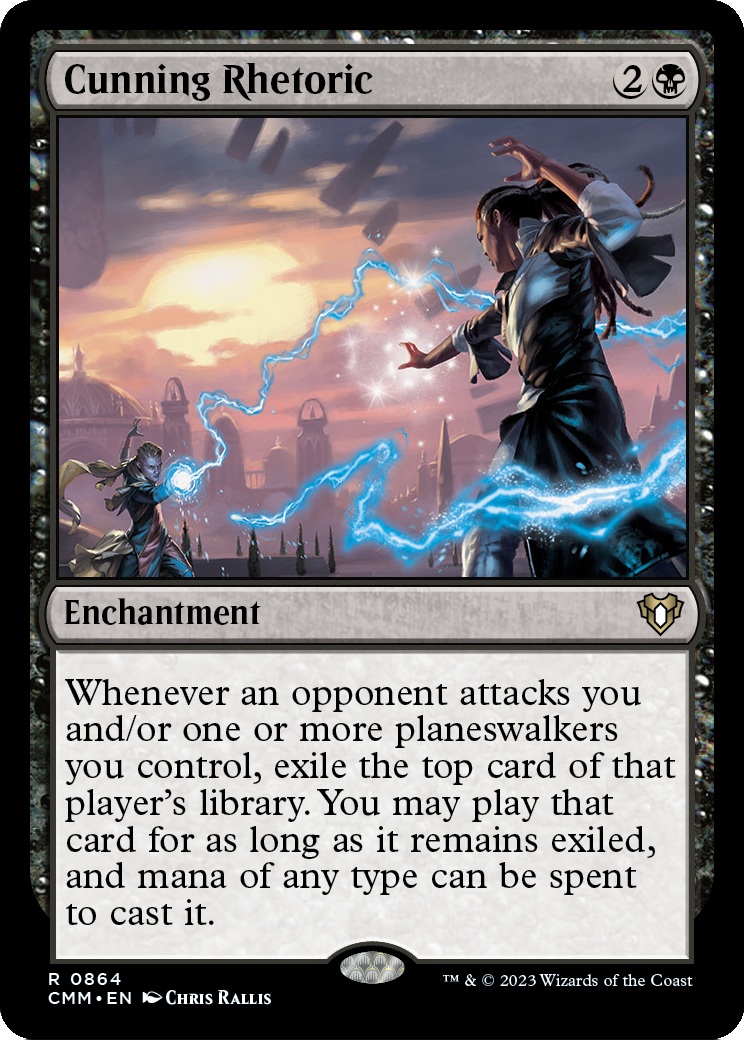 Cunning Rhetoric (CMM-864) [Commander Masters]