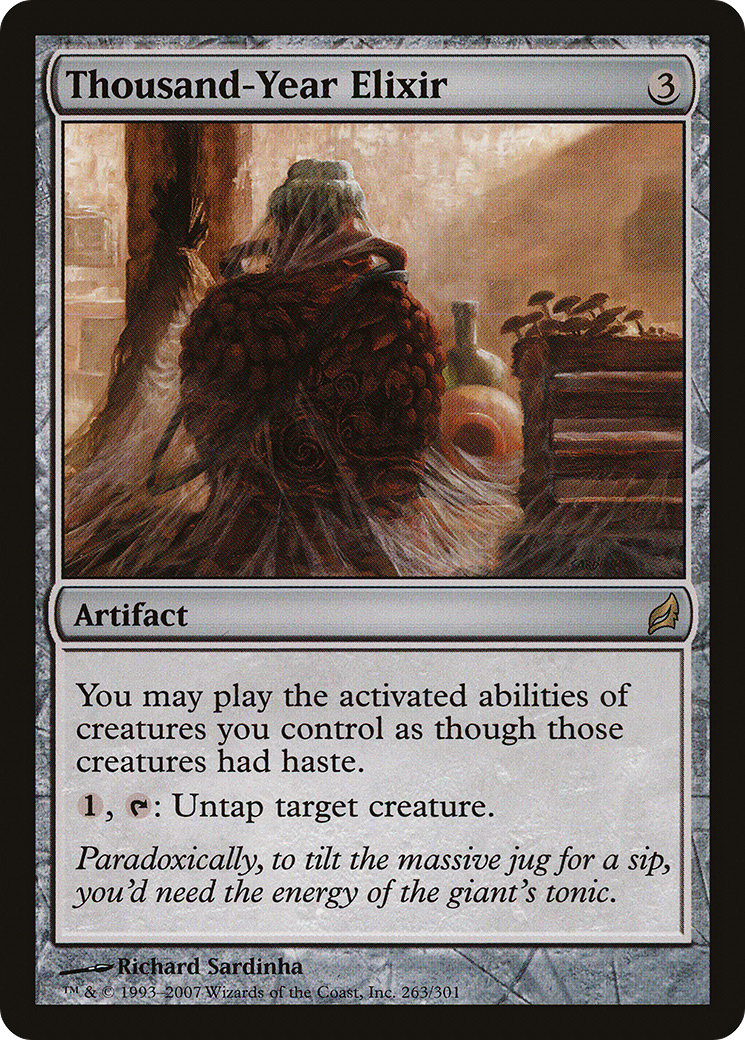 Thousand-Year Elixir (LRW-263) [Lorwyn] Foil