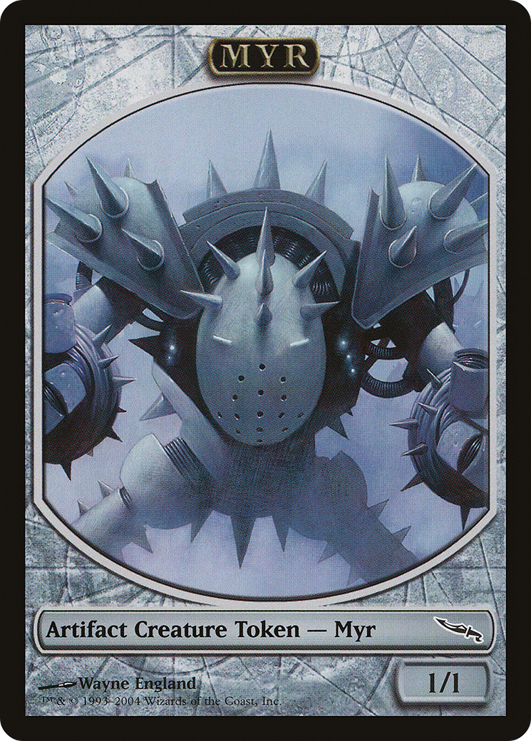 Myr Token (MRD) [Magic Player Rewards 2004]