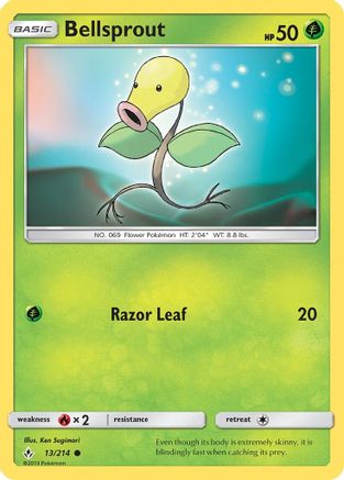 Bellsprout (013/214) [SM  Unbroken Bonds] - Common