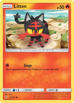 Litten (026/214) [SM  Unbroken Bonds] - Common