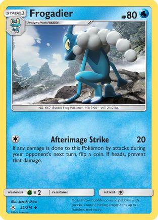 Frogadier (052/214) [SM  Unbroken Bonds] - Uncommon