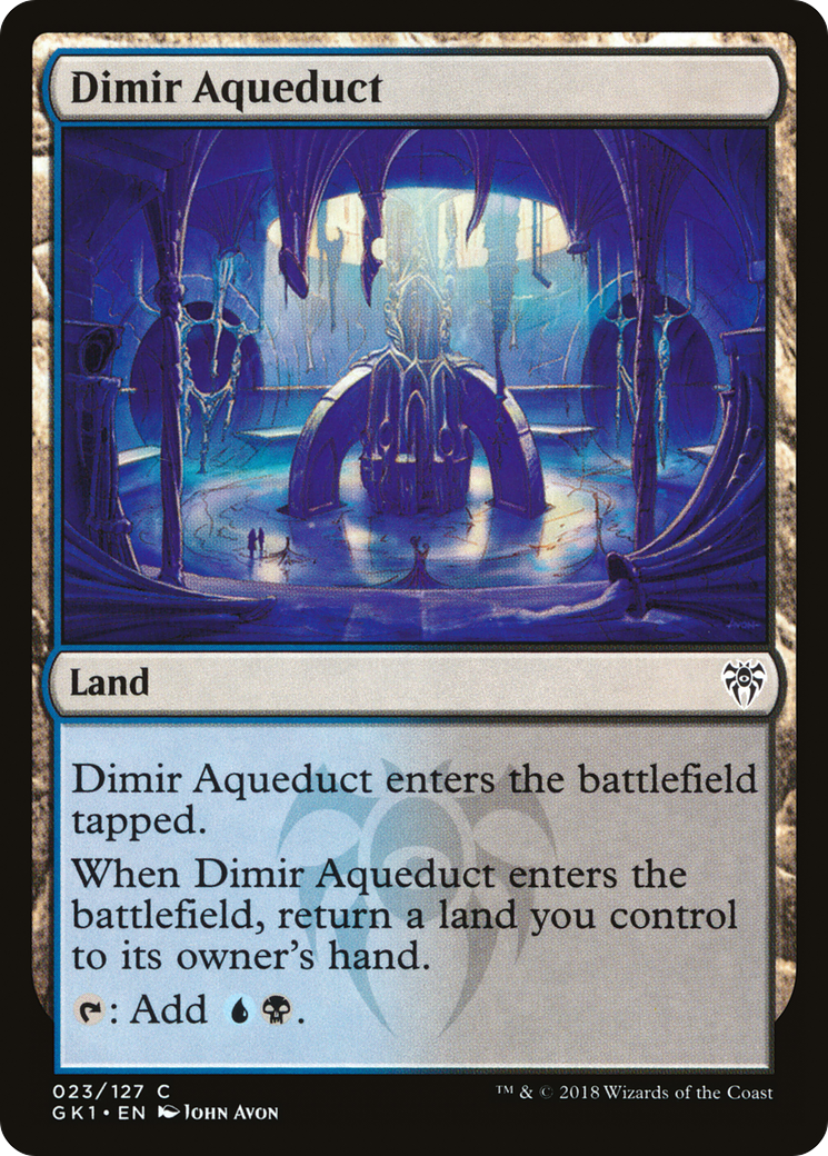 Dimir Aqueduct (GR1-023) [GRN Guild Kit]