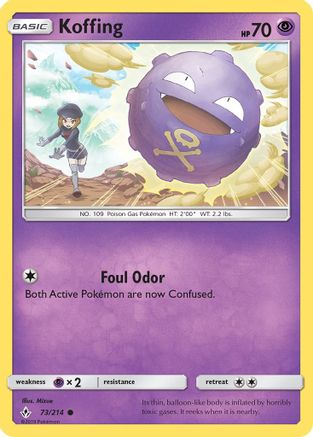 Koffing (073/214) [SM  Unbroken Bonds] - Common
